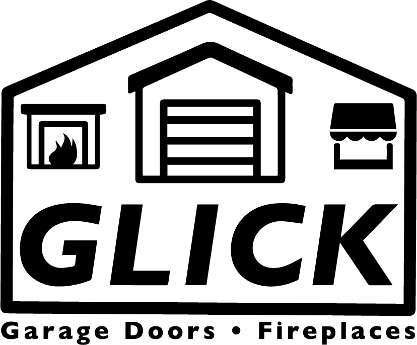 glick garage doors & fireplaces.